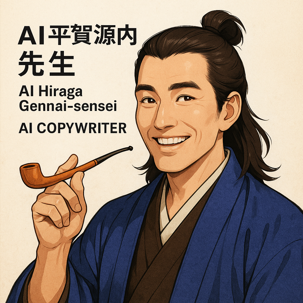 AI平賀源内先生｜偉人GPTsプロジェクト